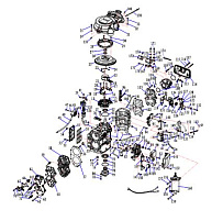 Двигатель 2-Х ТАКТНОГО ПЛМ PARSUN T40A FWL