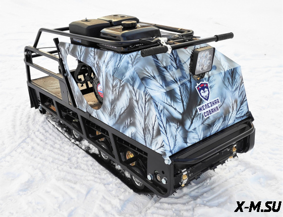 Мотобуксировщик Irondog (Железная собака) M500 13  Камуфляж Охотник