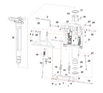 Кронштейн (часть 2) 2-Х ТАКТНОГО ПЛМ PARSUN T40FWL