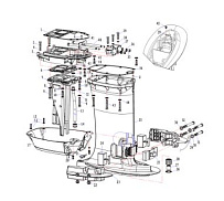 Дейдвуд 2-Х ТАКТНОГО ПЛМ PARSUN T40FWL