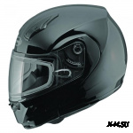 Шлем GM MD04 MODULAR Elect BLACK