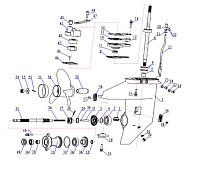 Редуктор 2-Х ТАКТНОГО ПЛМ PARSUN T8BM