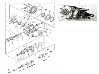 Редуктор задний КВАДРОЦИКЛА STELS ATV 450 H
