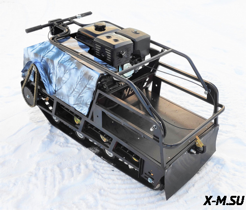 Мотобуксировщик Irondog (Железная собака) M500 13  Камуфляж Охотник