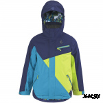 Куртка дет. FLURRY СИНЕ-ЗЕЛЕНАЯ