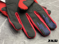 Перчатки взрослые FOX XD2-1 цв. Красный  р. S