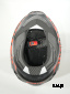 Шлем интеграл HETOSHI FF938 double visor Цв.Черно-красный Матовый р.S