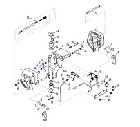 Кронштейн 2-Х ТАКТНОГО ПЛМ PARSUN T9.9BM LIGHT