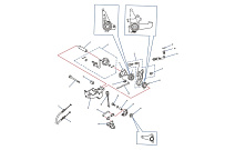 Детали переключения передач 4-Х ТАКТНОГО ПЛМ HIDEA HDF15HS
