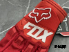 Перчатки взрослые FOX XD2-1 цв. Красный  р. S