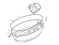 Колпак 4-Х ТАКТНОГО ПЛМ PARSUN F30BML