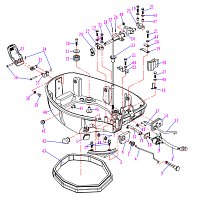 Поддон 4-Х ТАКТНОГО ПЛМ HIDEA F8FHS
