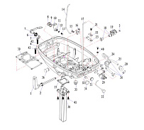 Поддон 2-Х ТАКТНОГО ПЛМ PARSUN T9.9BM LIGHT
