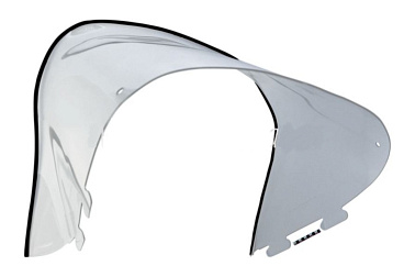 Стекло ветровое для снегохода Polaris (высота 46см, толщина 2мм, ПЭТг)