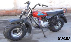 Мотоцикл внедорожный СКАУТ-3-125 АП (Адаптивная подвеска)