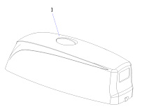 Колпак 2-х тактного ПЛМ HIDEA 3,5F