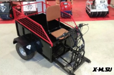 Прицеп для Экспедитора металлический с поворотными колесами