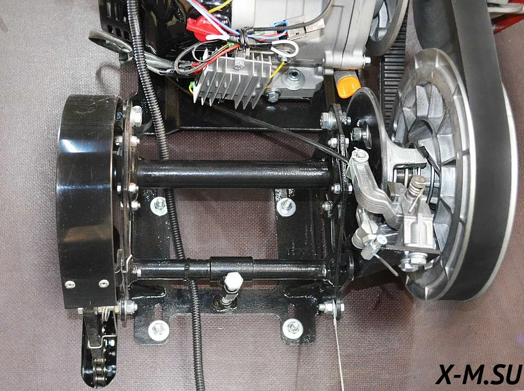 Мотобуксировщик вездеход KOiRA T20 R (реверс-редуктор)