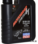 Масло LiquiMoly Motorrad Synth 4T 10W-50 1л