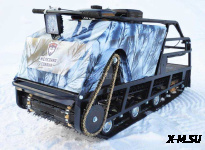 Мотобуксировщик Irondog (Железная собака) M500 20  Камуфляж Охотник